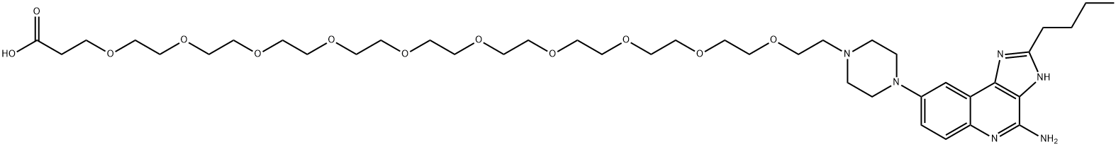 TLR7/8 agonist 4 hydroxy-PEG10-acid 2388520-17-8